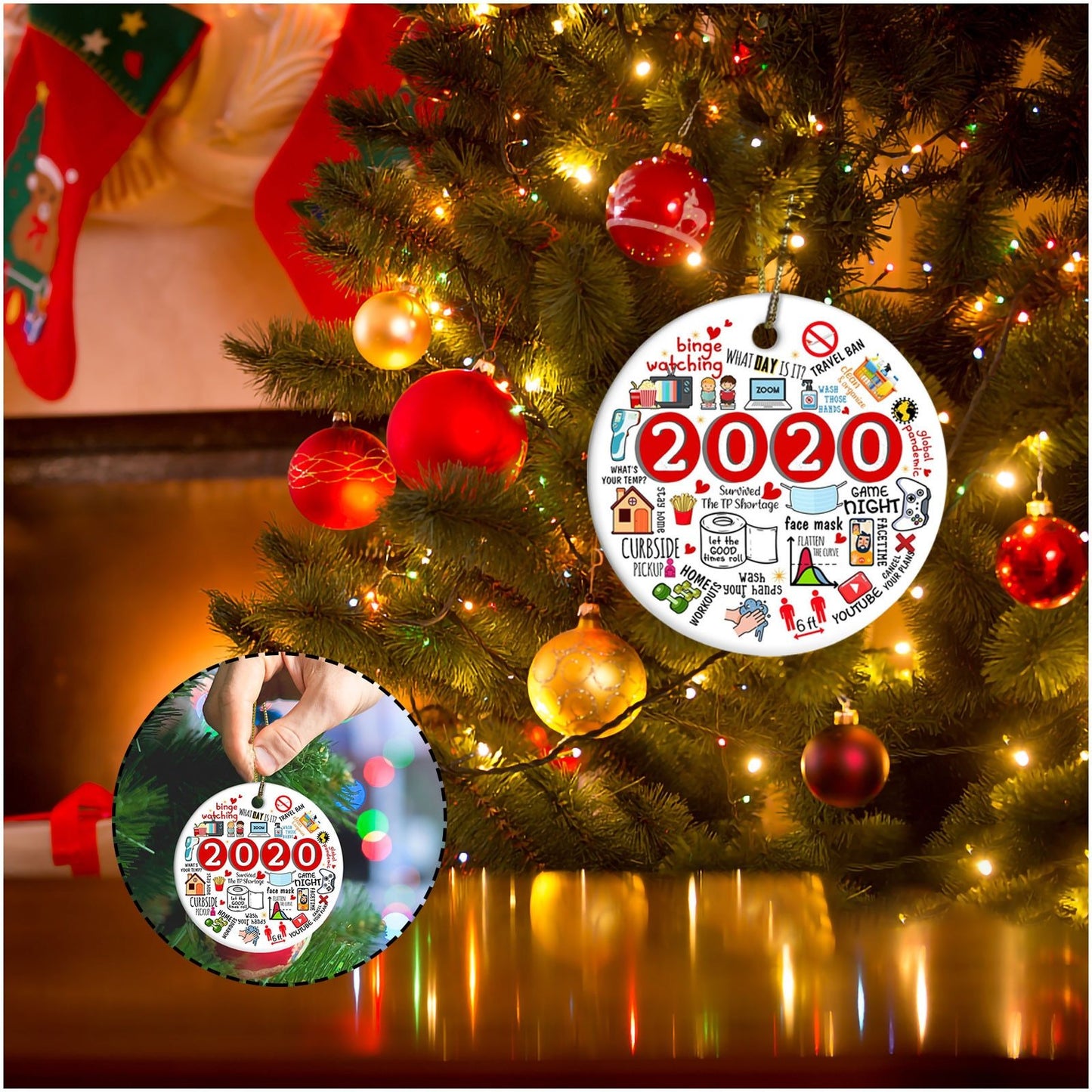 🎄2020 Annual Events Christmas Ornament🎄 - MakenShop